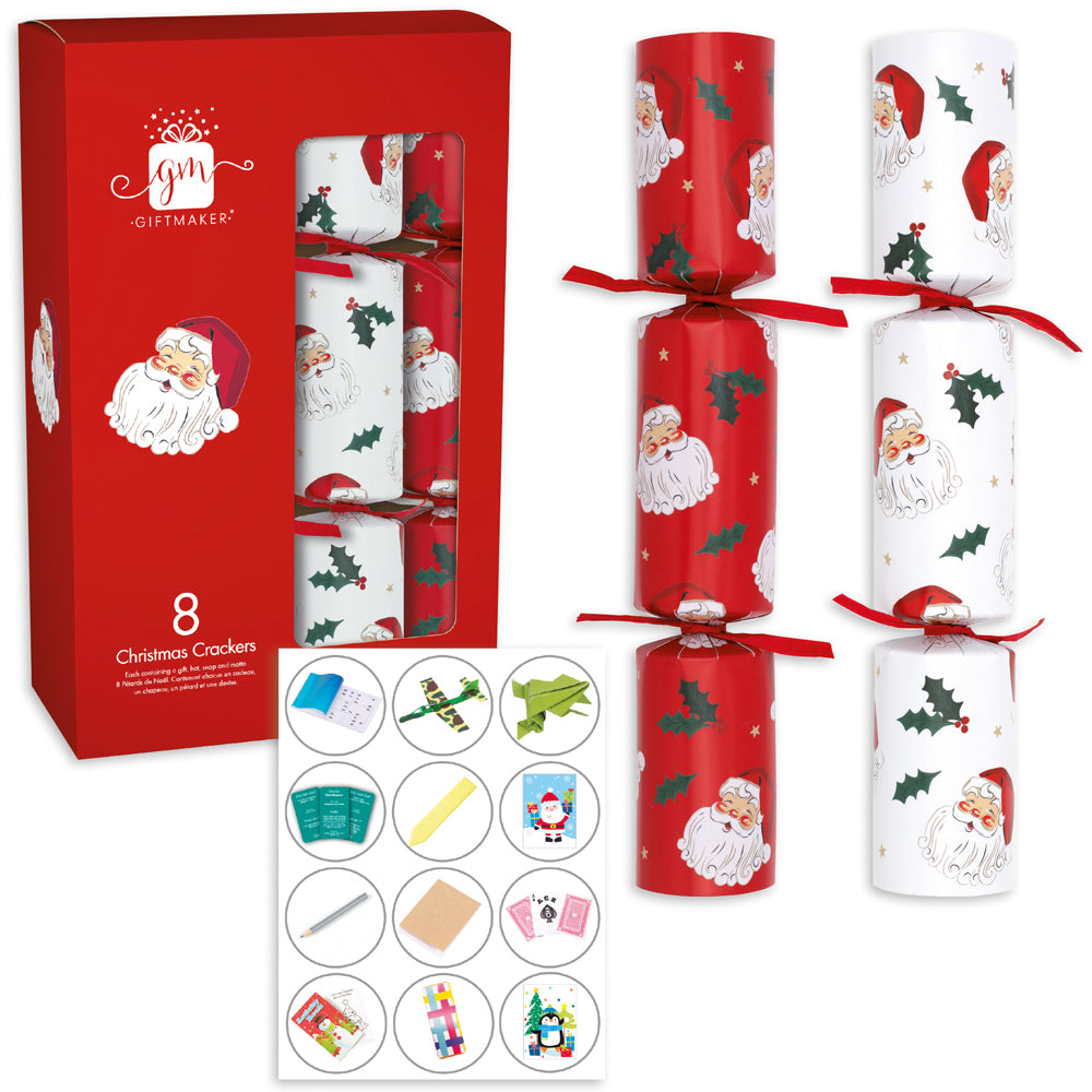 8 x 12" Traditional Santa Crackers