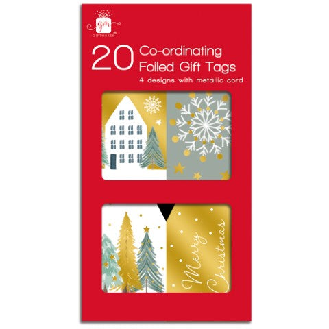 20 Winter Wonderland Tags