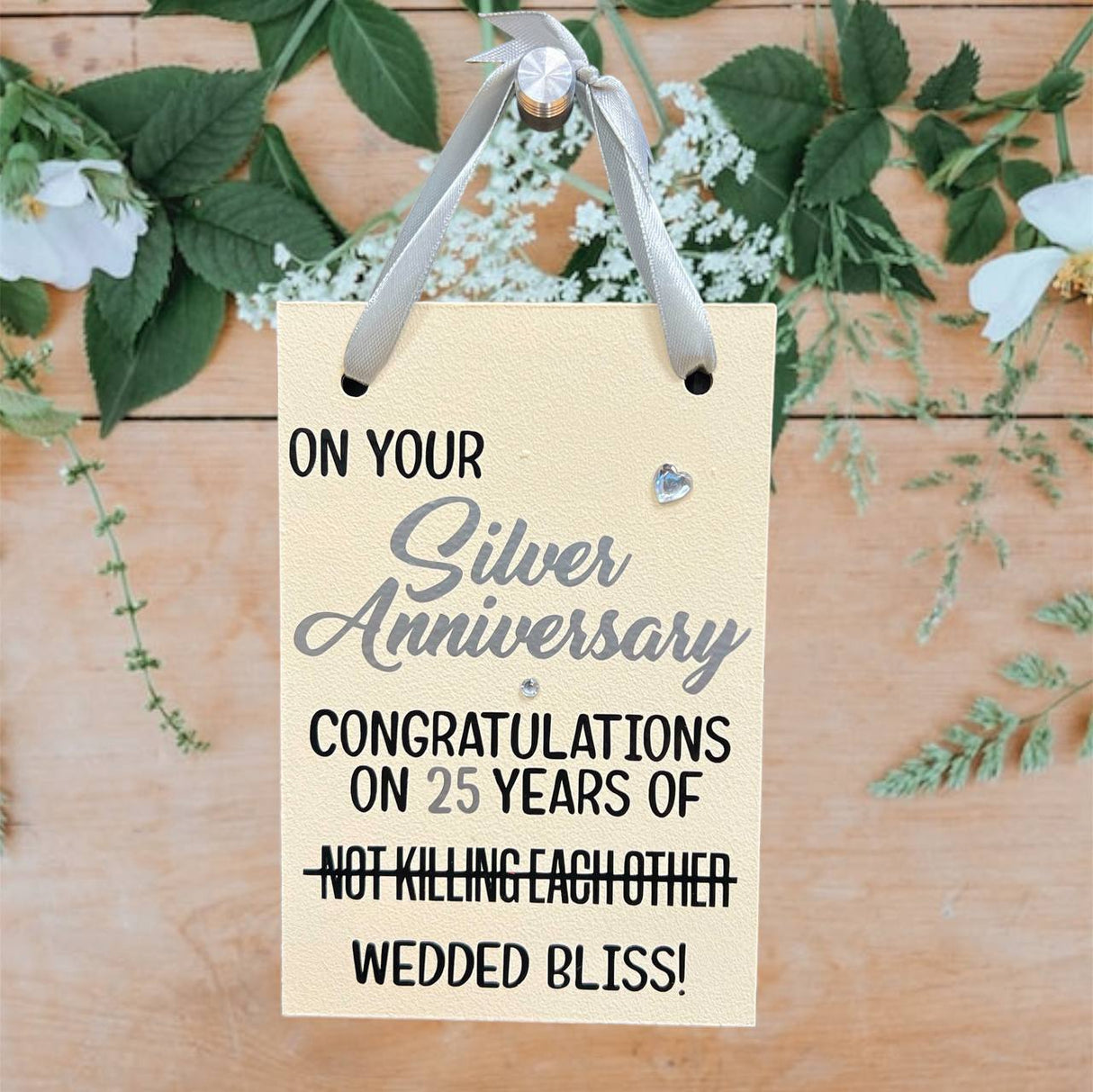 Silver Anniversary - Wedded Bliss!