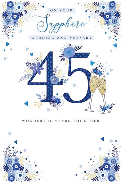 Your Sapphire Anniversary
