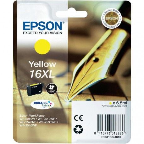 Epson 16XL Yellow Original Ink Cartridge
