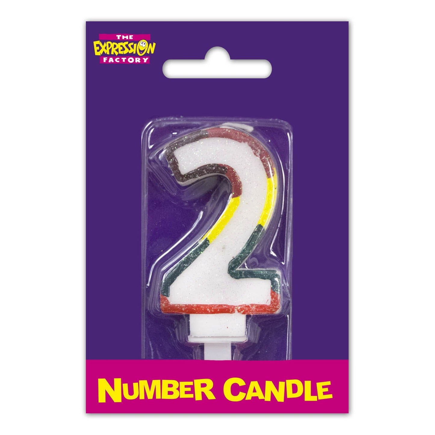 Number 2 Candle