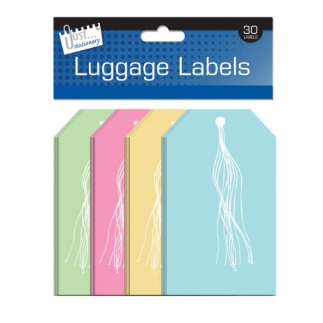 30 Luggage Labels