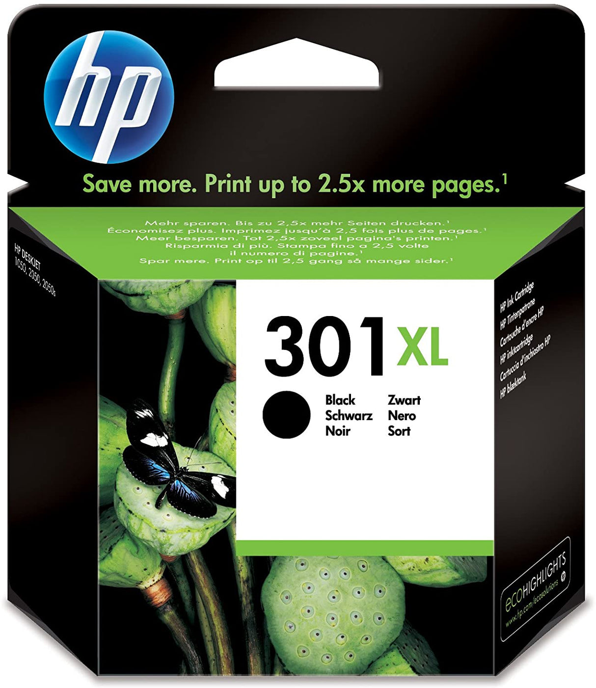 HP 301 XL Black Original Ink Cartridge