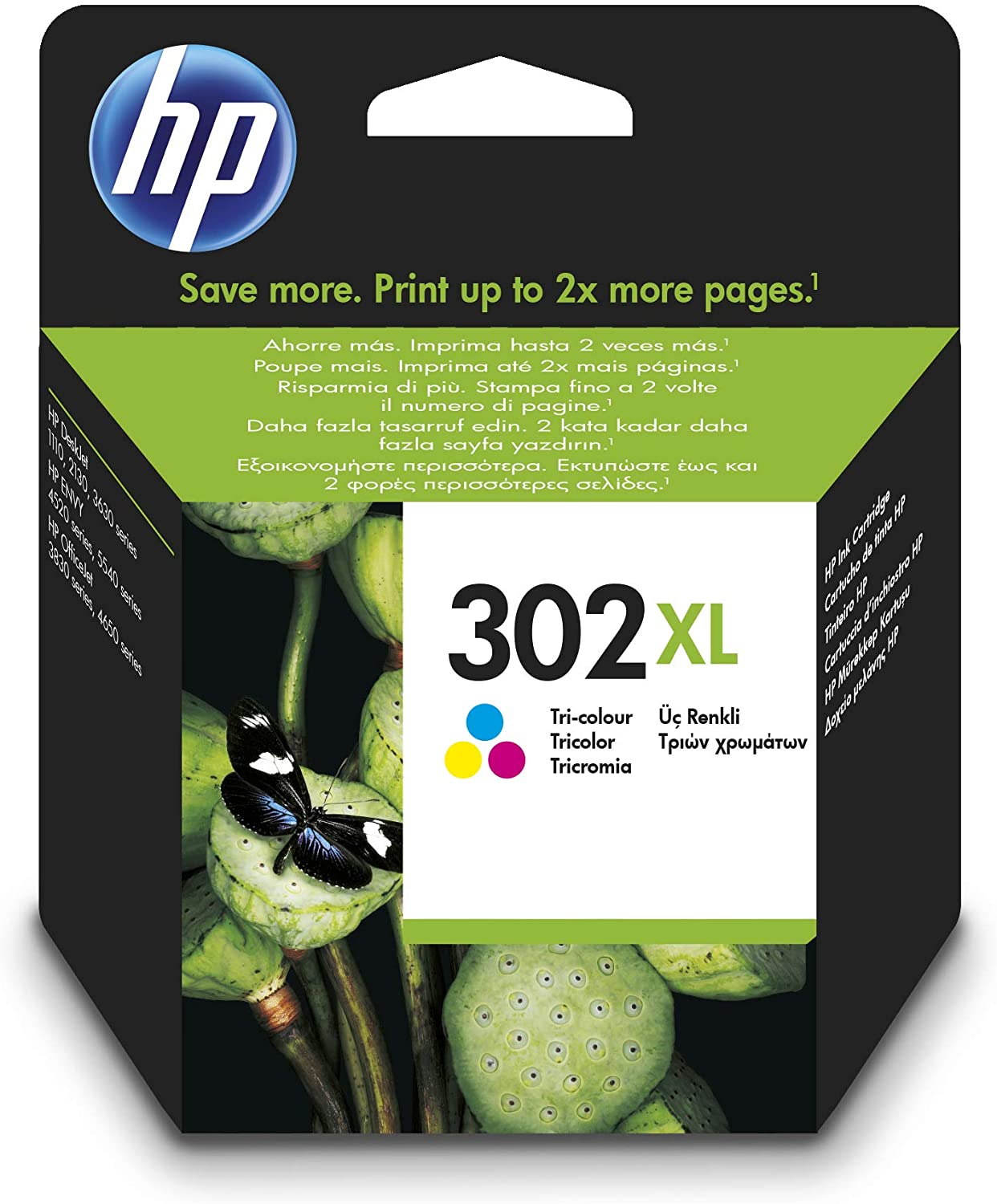 HP 302 XL Tri-Colour Original Ink Cartridge