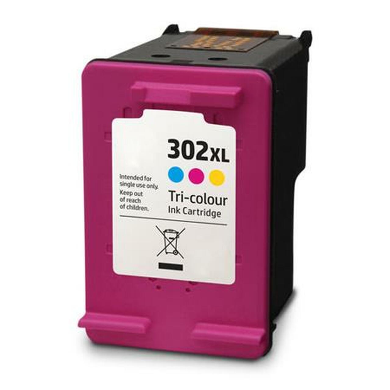 HP 302 XL Tri-Colour Compatible Ink Cartridge