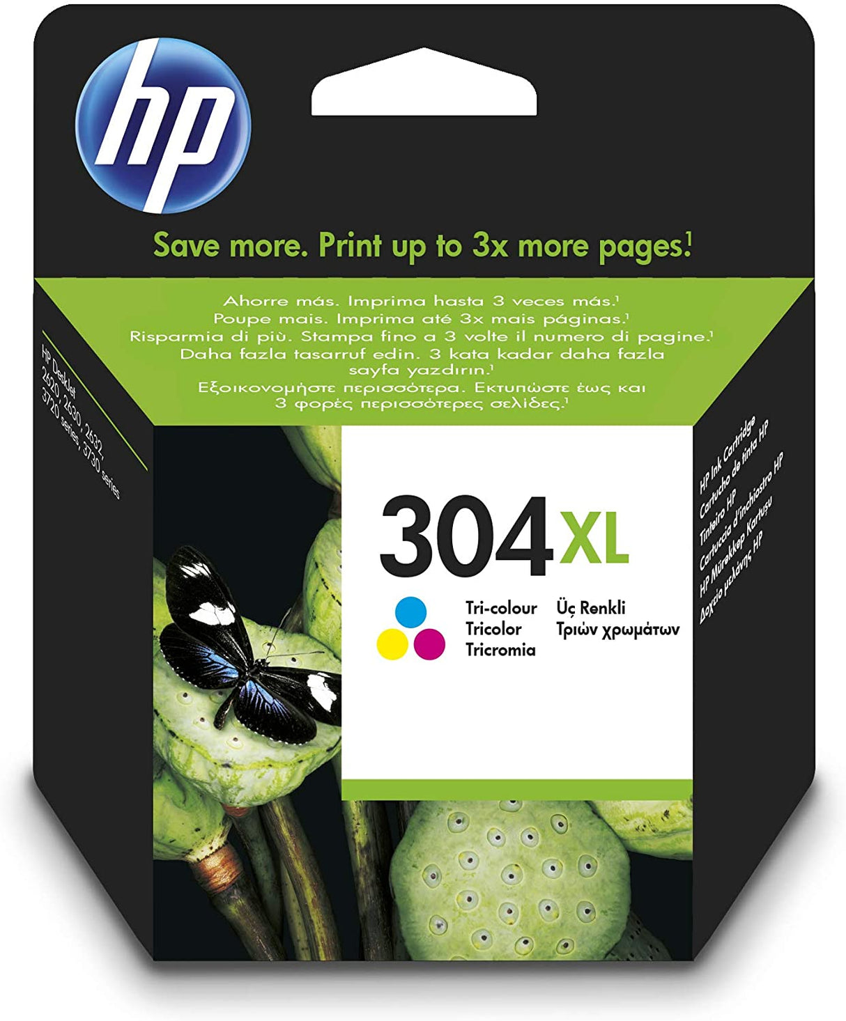 HP 304 XL Tri-Colour Original Ink Cartridge