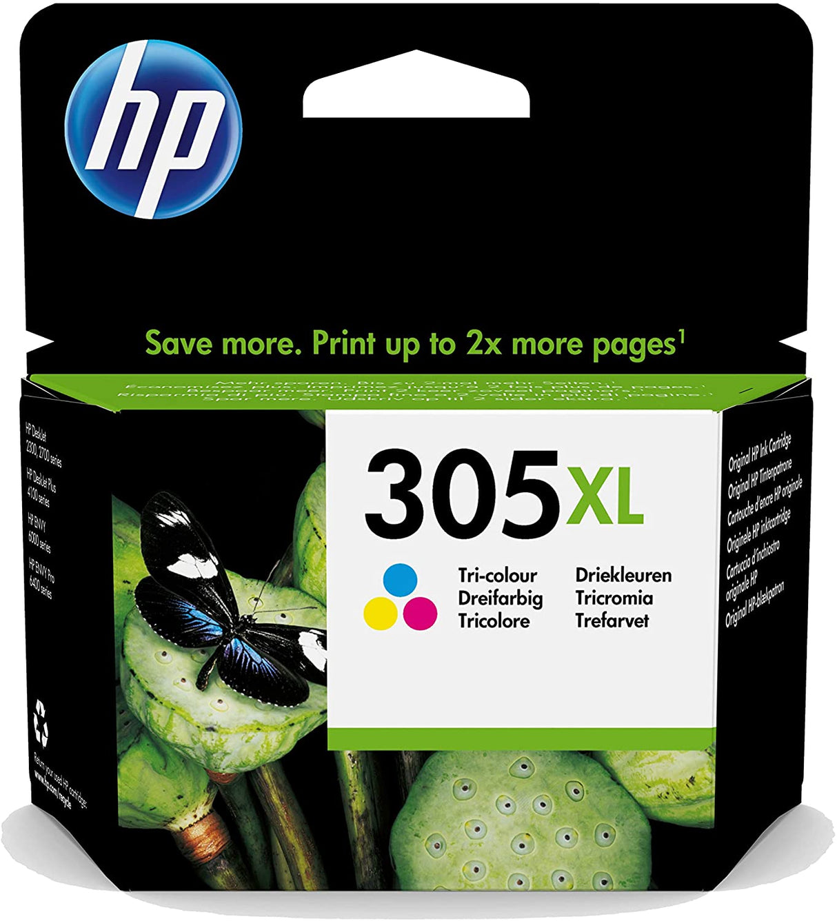 HP 305 XL Tri-Colour Original Ink Cartridge
