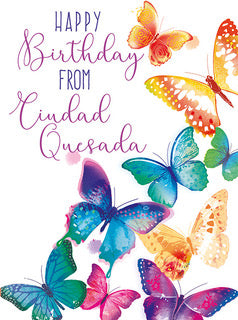 Birthday Town Cards