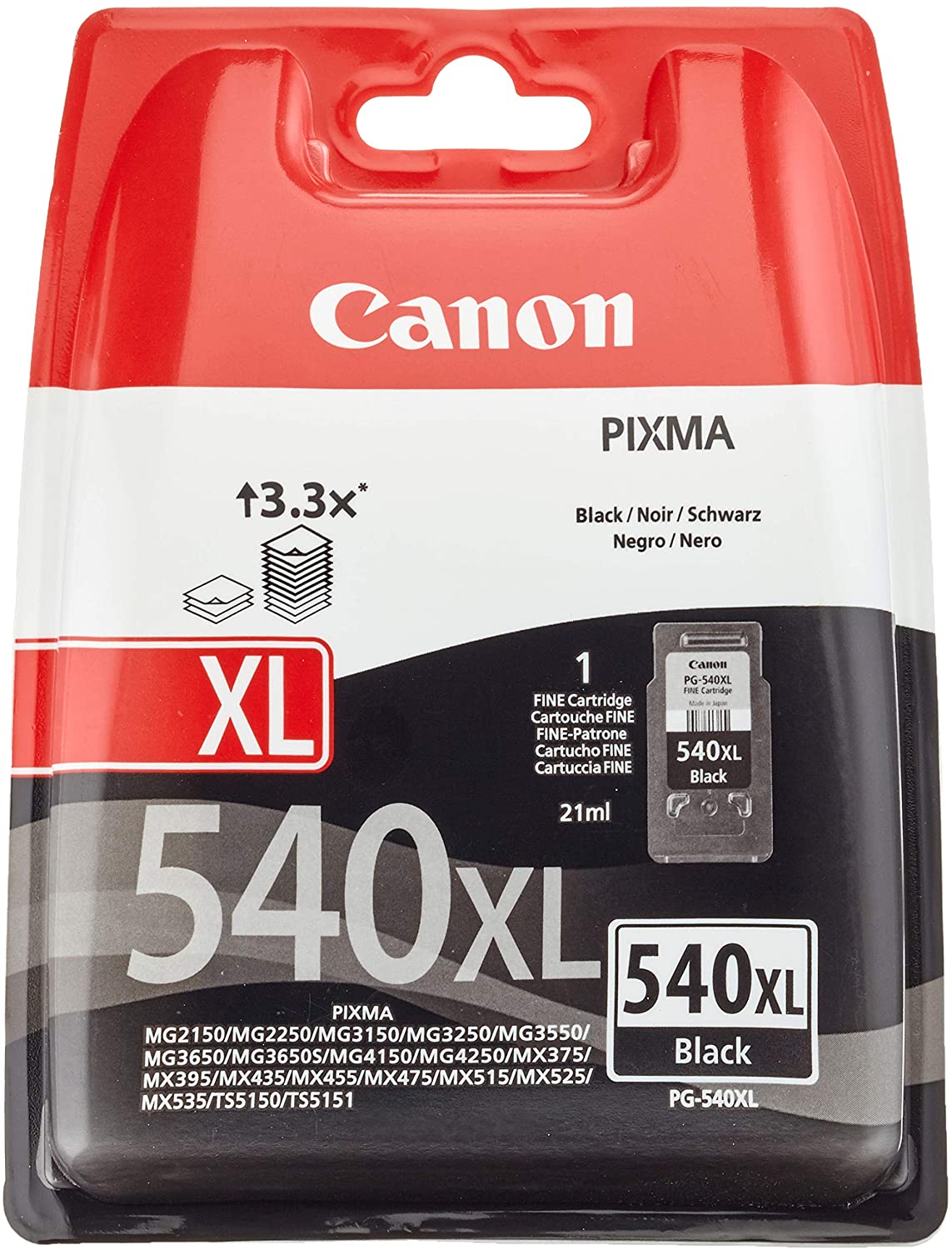 Canon 540 XL Black Original Ink Cartridge
