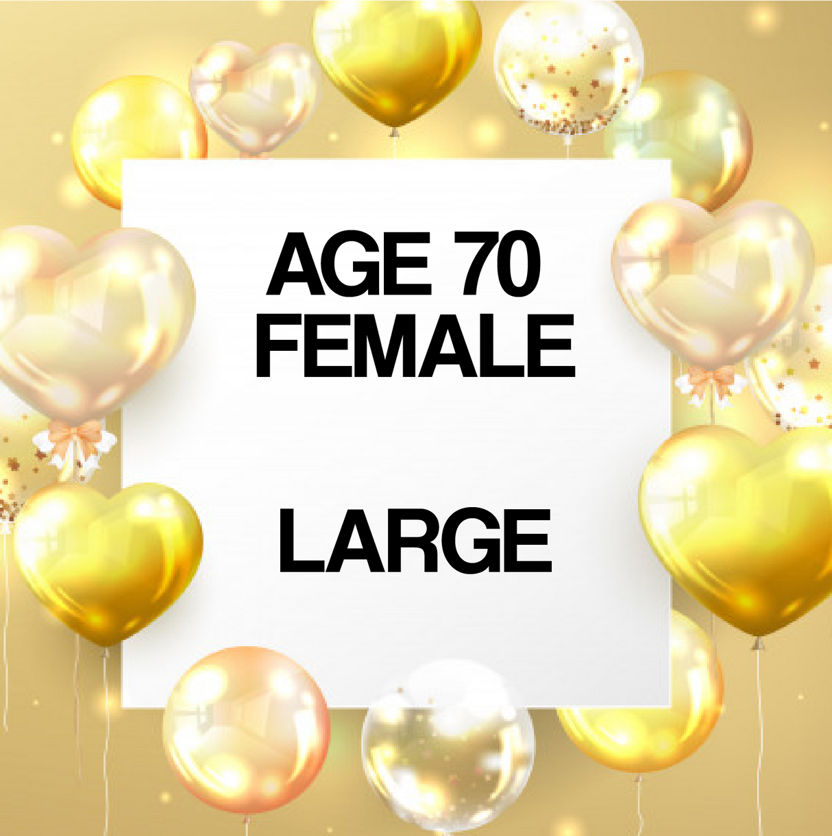 Edad 70 Mujer