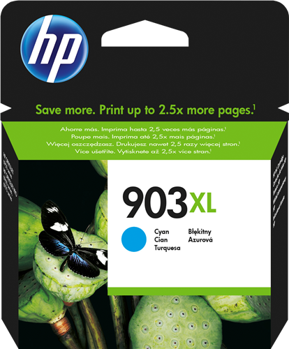 Cartucho de tinta original HP 903 XL cian