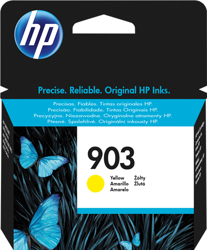 Cartucho de tinta original HP 903 amarillo