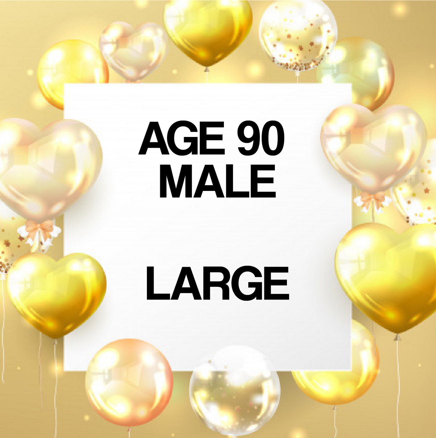 Age 90 Male
