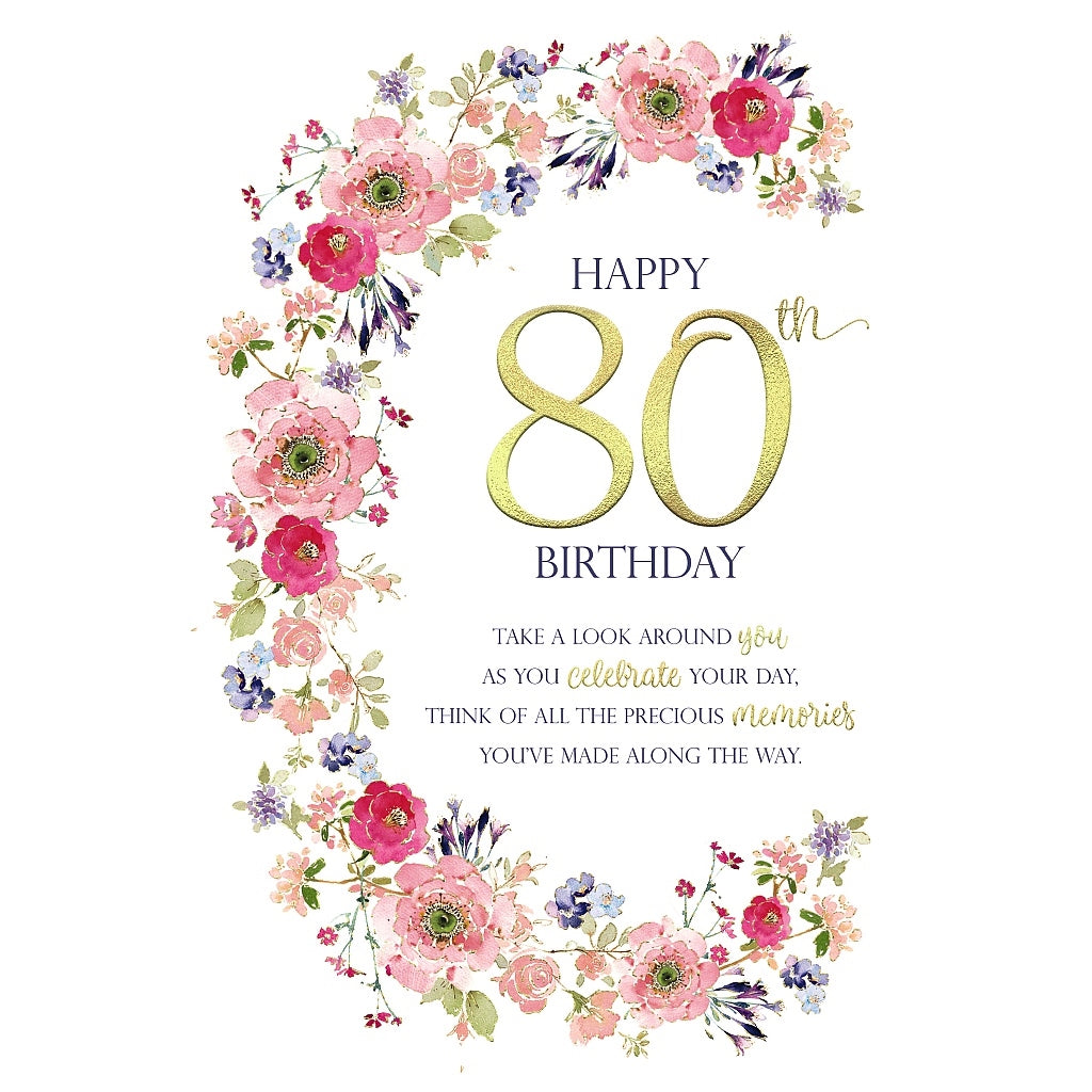 Cumpleaños 80 años