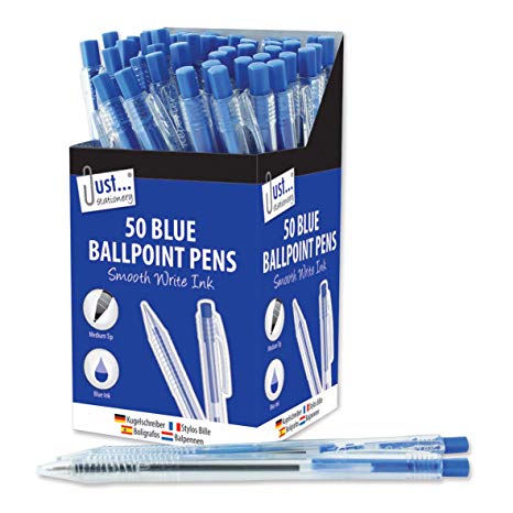 50 Blue Pens