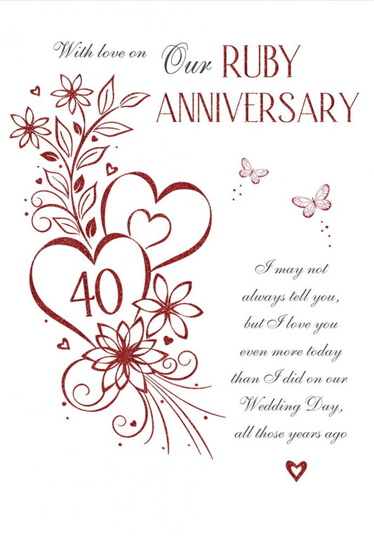 Our Ruby Anniversary