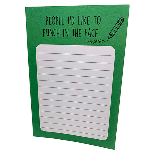 Memo Pad - People to Punch