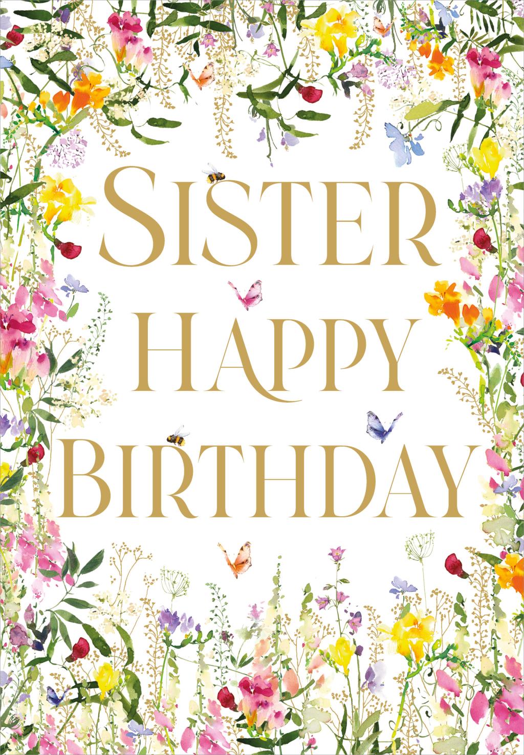 cumpleaños de la hermana