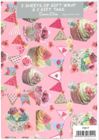 Pack Wrap: 2 Sheets and 2 Tags