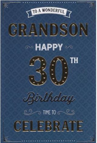 Grandson Age 30