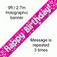 Happy Birthday Female Banner