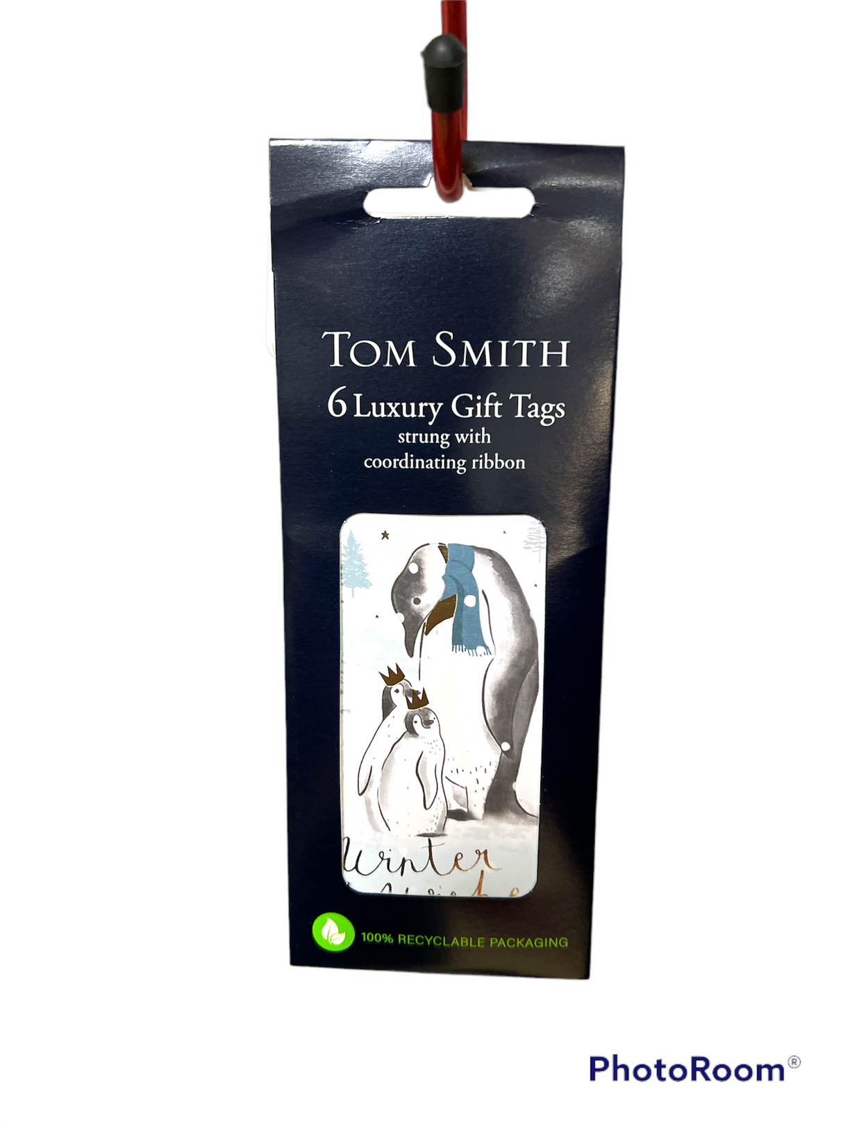 6 etiquetas de regalo de lujo de Tom Smith