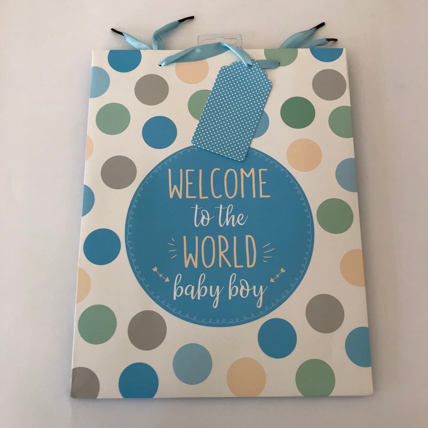 Large Baby Boy Gift Bag