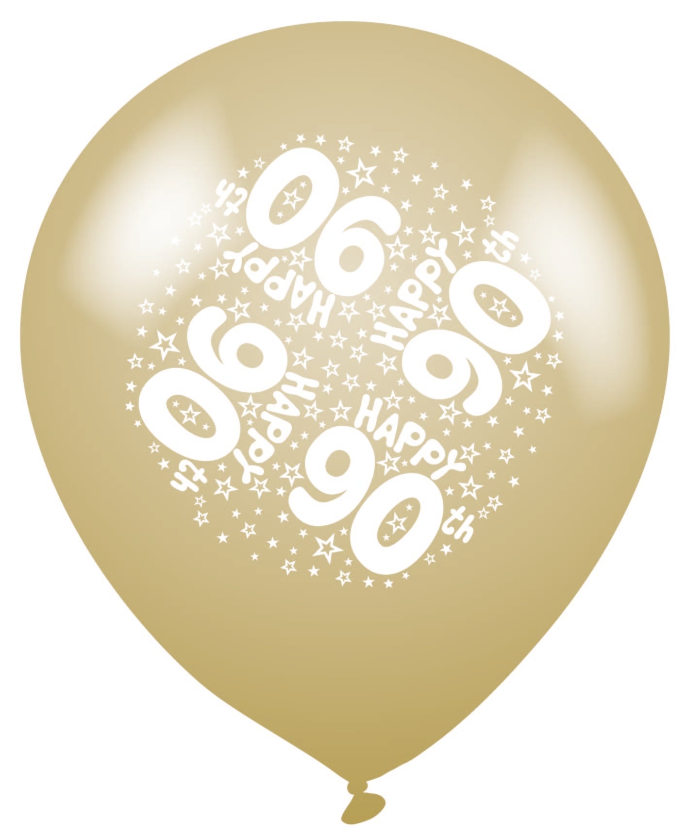 Age 90 Latex Balloons