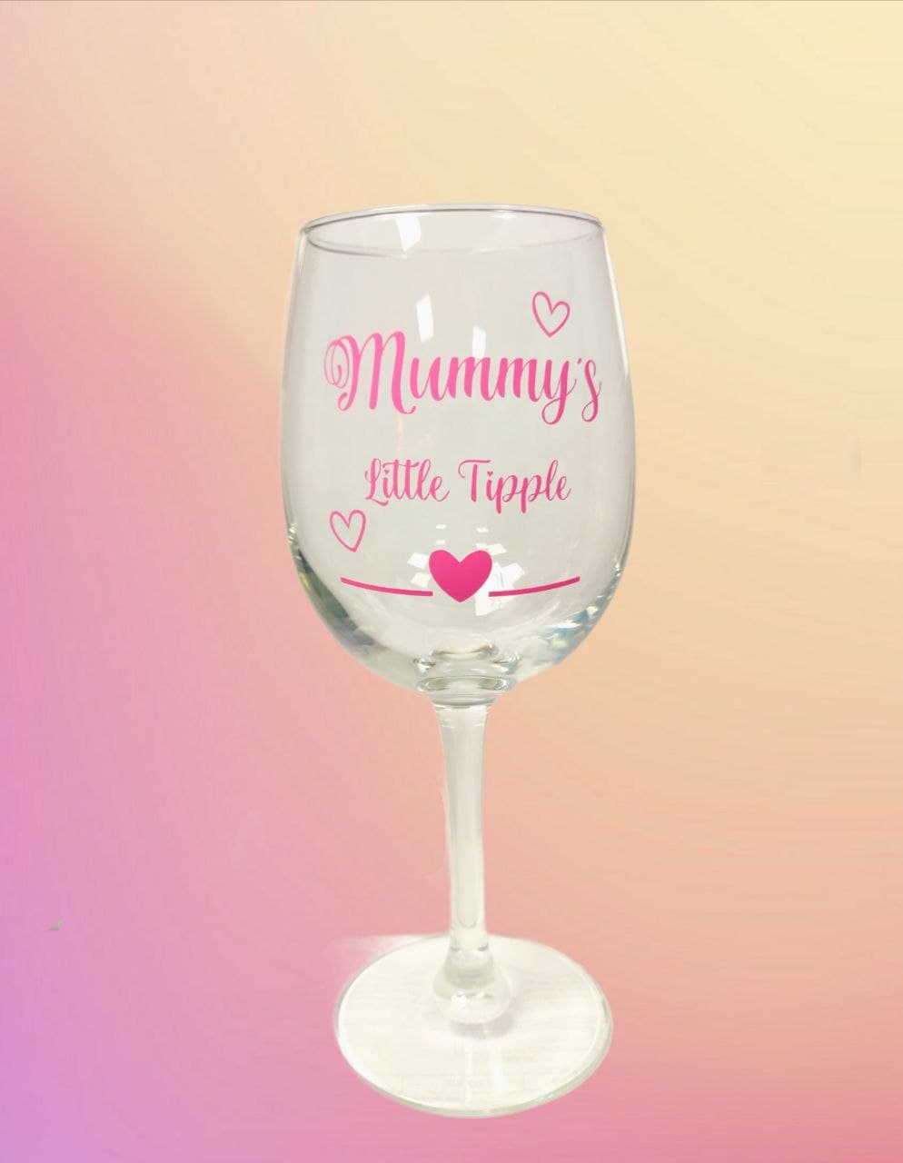 Wine Glass: Mummy´s little Tipple