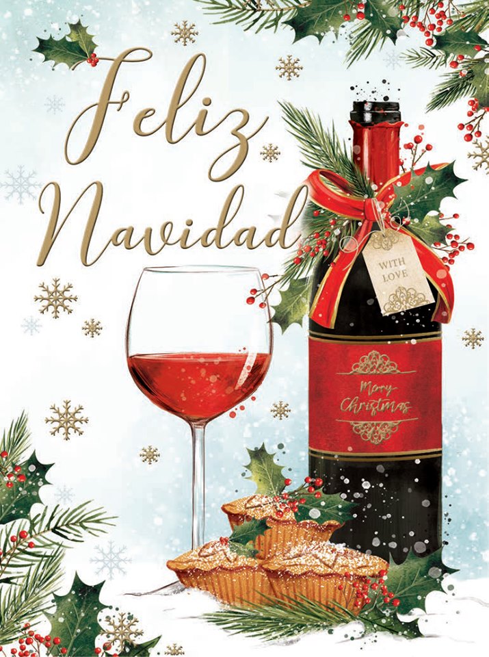 Feliz Navidad: Wine