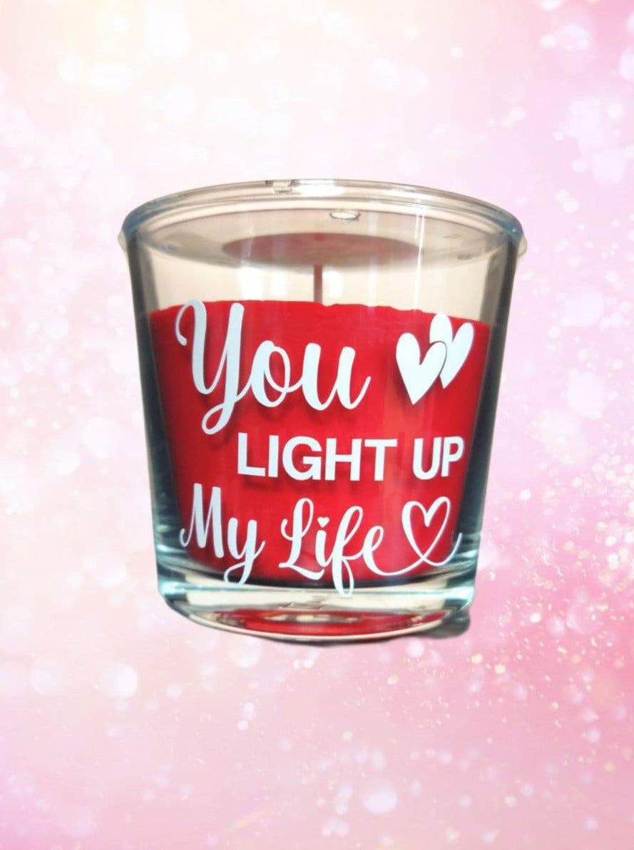Large Candle: You light up my life