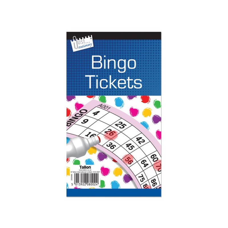 Boletos de bingo