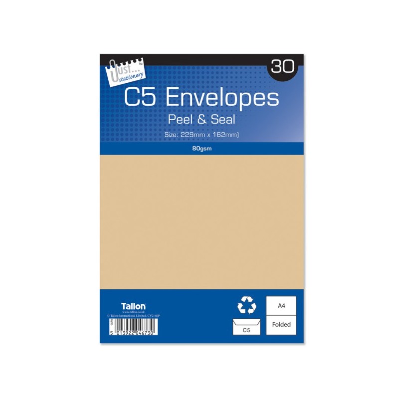 C5 Manilla Envelopes