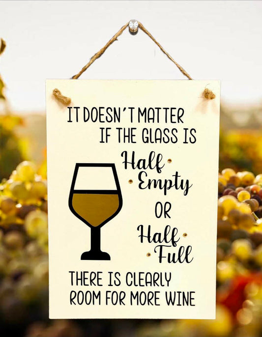 White Wine Half Empty