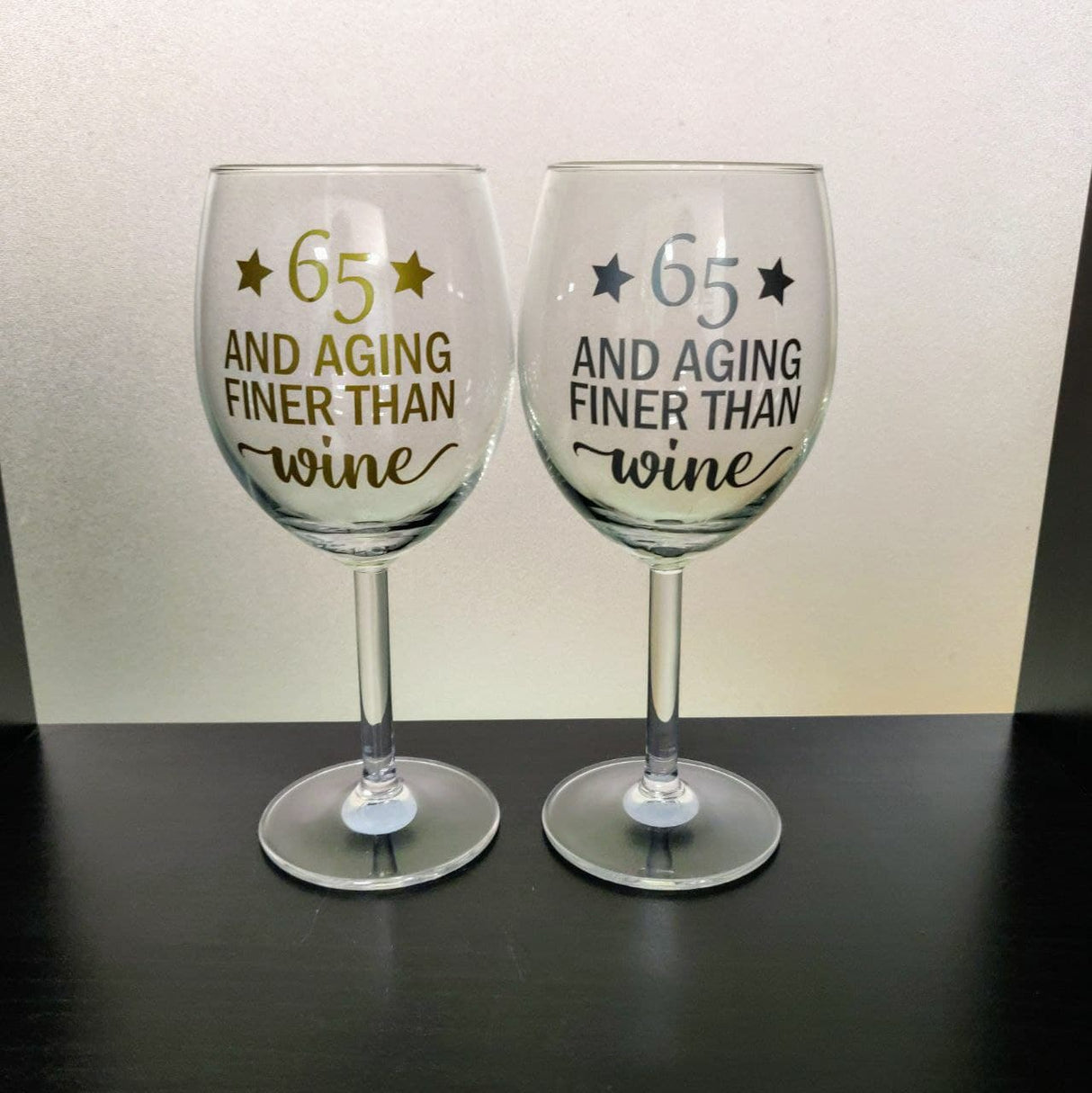 Copa de vino: 65 y envejecimiento más fino que el vino