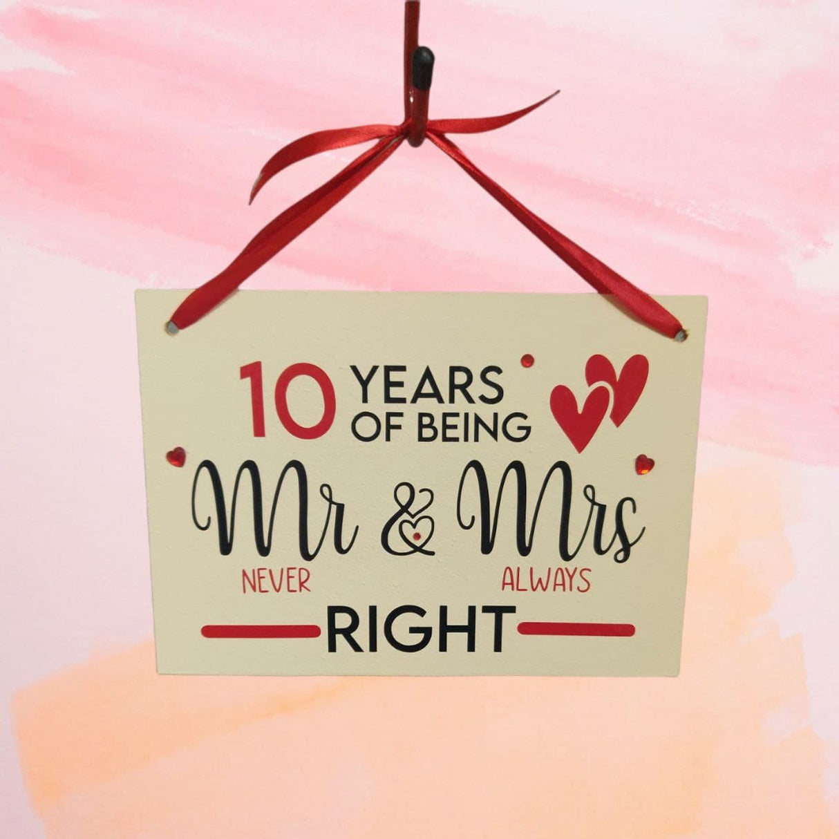 10.º aniversario MR &amp; MRS Right